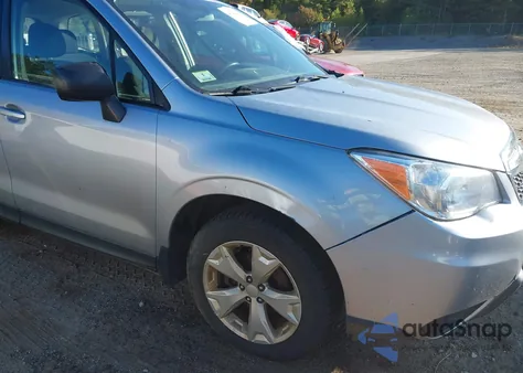 2015 Subaru Forester 2.5I from USA, damaged, VIN JF2SJABC6FH482620